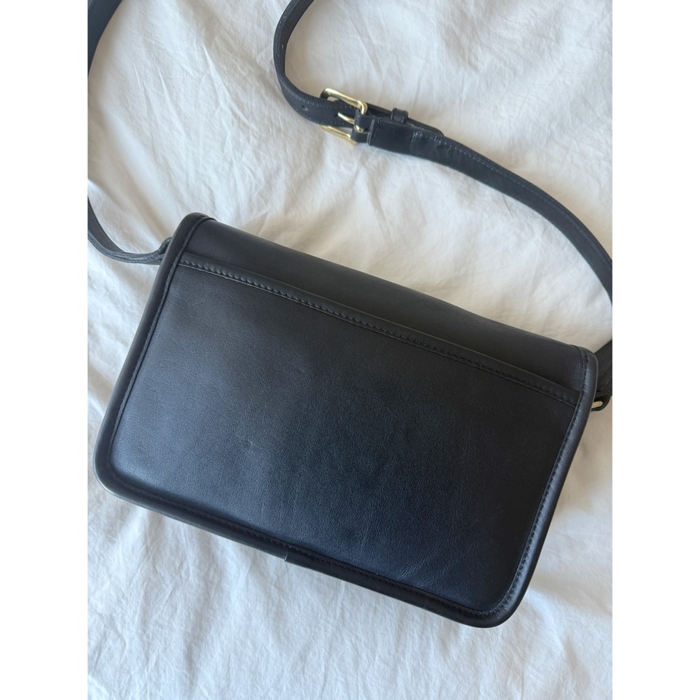 Vintage Coach Compartment Bag Black No. 9850 - Picture 8 of 15